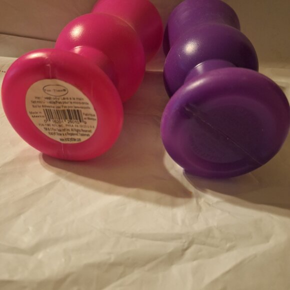 krazy straw purple and pink cups - Picture 3 of 4